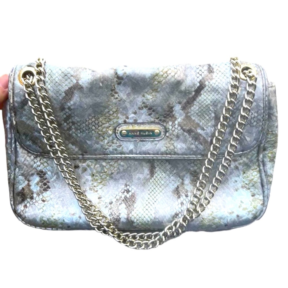 ANN KLEIN Grey Shoulder bag Purse